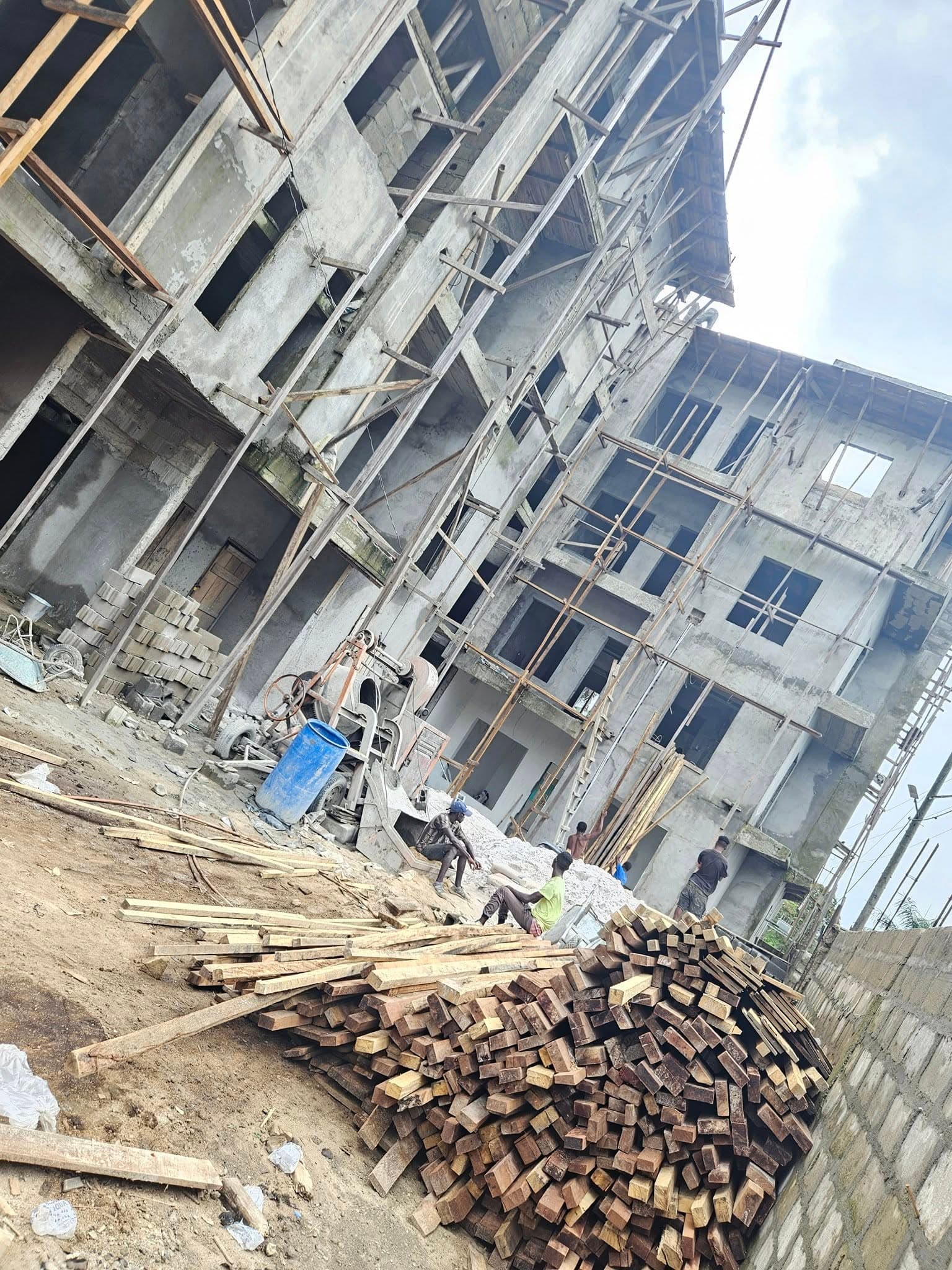 Cornerstone Villa — construction
