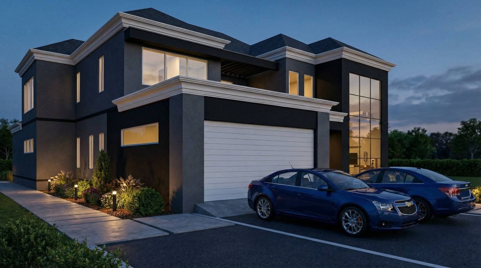 The Five-Bedroom Concept — construction