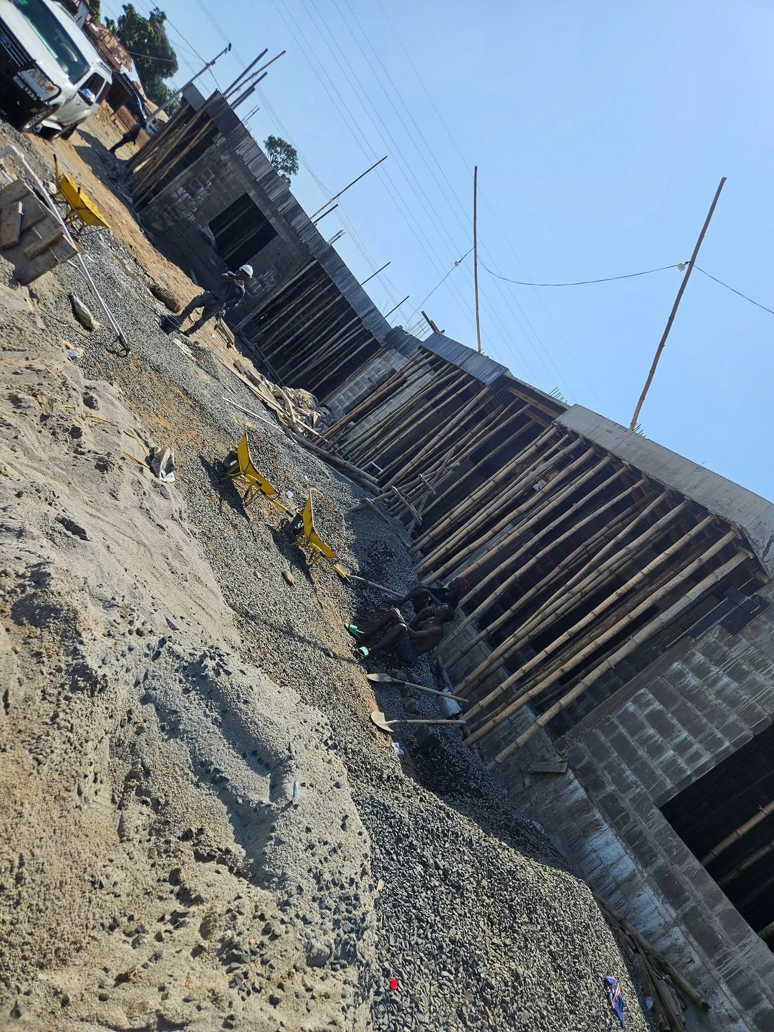 The Lantern House — construction